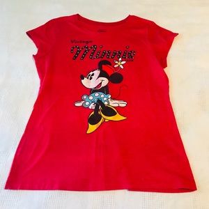 Disney Minnie Mouse Short Sleeve Tee
